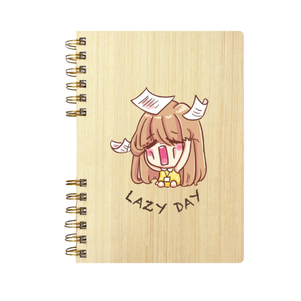Cuaderno de Madera | Lazy Day