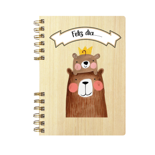 Cuaderno de Madera | Oso Padre