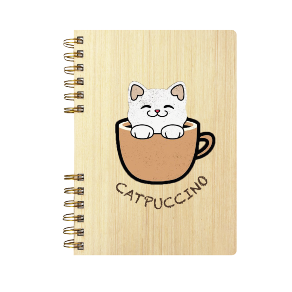Cuaderno de Madera | CAPUCCINO