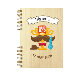 Cuaderno de Madera | El Mejor Papá