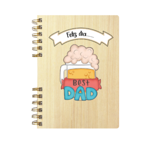 Cuaderno de Madera | El Mejor Papá 1