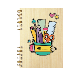 Cuaderno de Madera | Personalizado Utiles