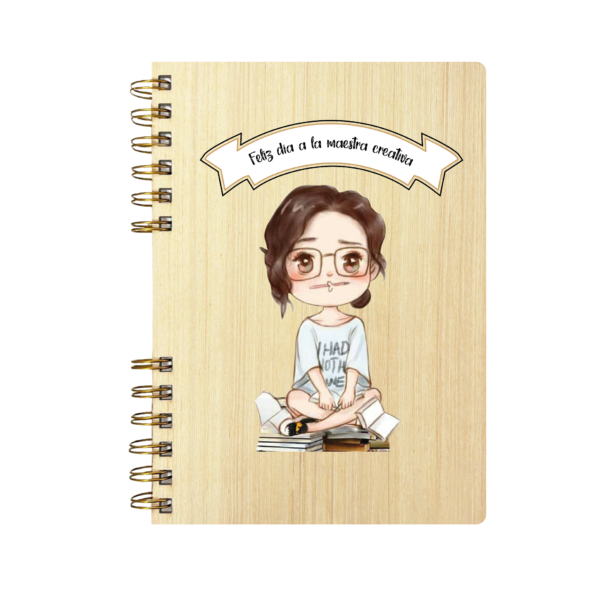 Cuaderno de Madera | Maestra Creativa