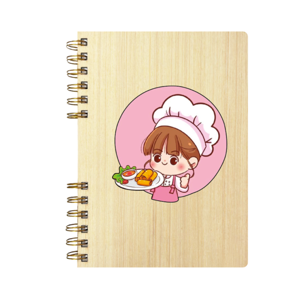 Cuaderno de Madera | Personalizado CHEFF