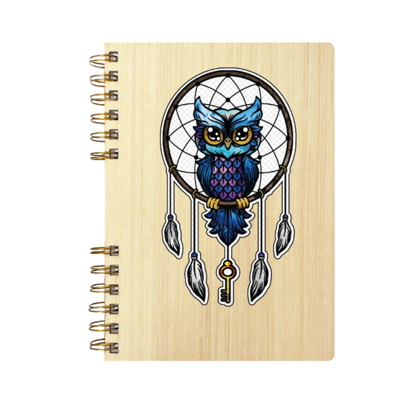 Cuaderno de Madera | Búho