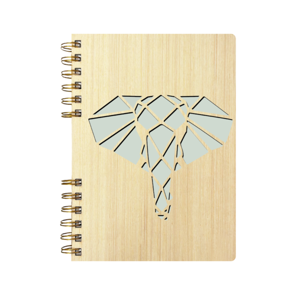 Cuaderno de Madera |  Elefante