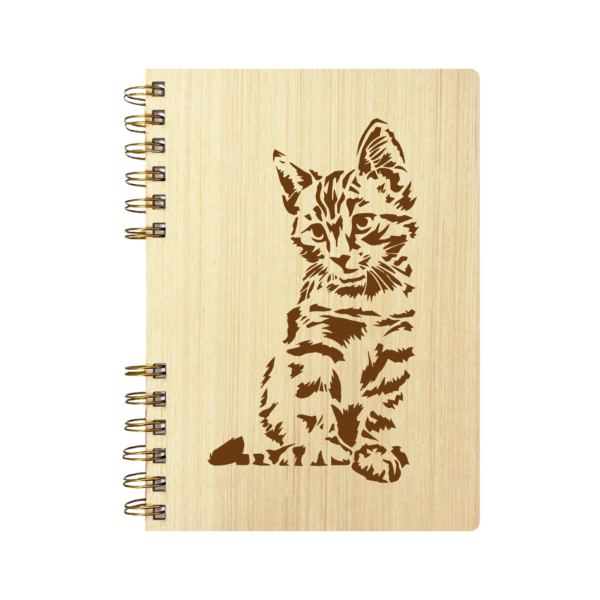 Cuaderno de Madera |  Cats