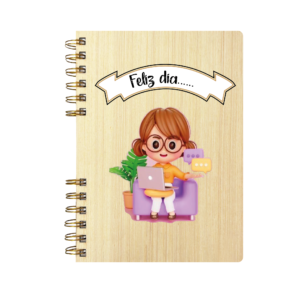 Cuaderno de Madera | Señorita 1