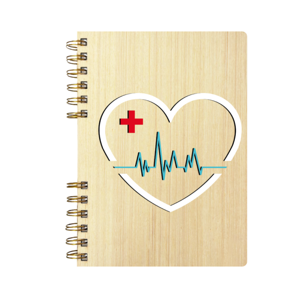 Cuaderno de Madera | CORAZON MEDICO