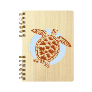 Cuaderno de Madera | TORTUGA DE MAR