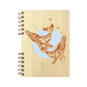 Cuaderno de Madera | BALLENAS MARINAS