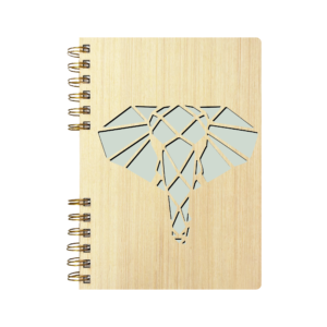 Cuaderno de Madera | ELEFANTE VECTOR