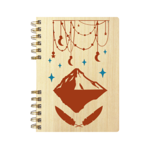 Cuaderno de Madera | MONTAÑA NOCHE